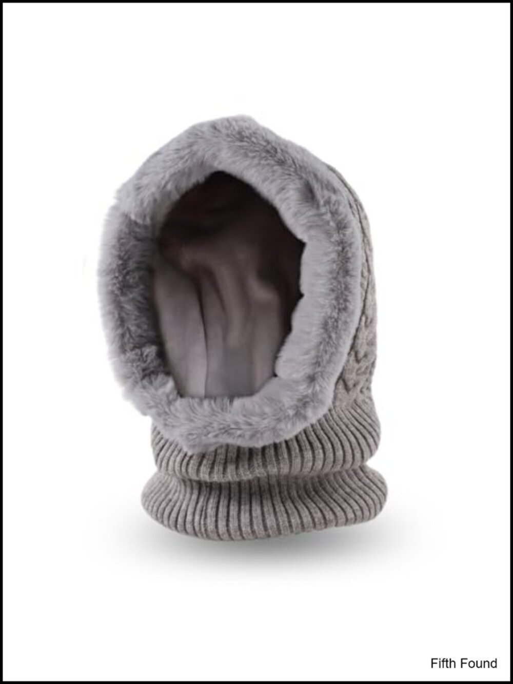 Winter Fleece Balaclava Hood Hat Scarf Acrylic Nylon Ski Snowboard